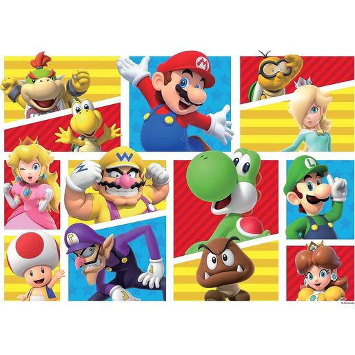 Ravensburger - Super Mario - Puzzle gigante Super Mario Nintendo 125 piezas, multicolor ㅤ