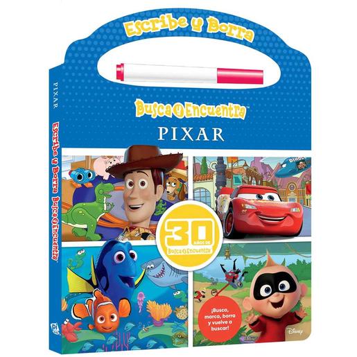 Libro Pintar y Borrar Pixar Welf de Princesas (Tapa dura)