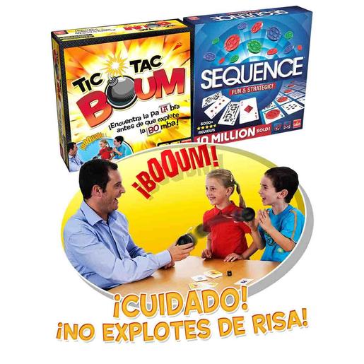Pack Tic Tac Boum + Secuence Original - Juegos de Mesa