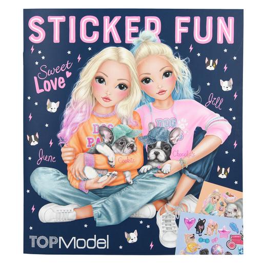 Top Model - Cuaderno Stickerworld Frenchie Dog