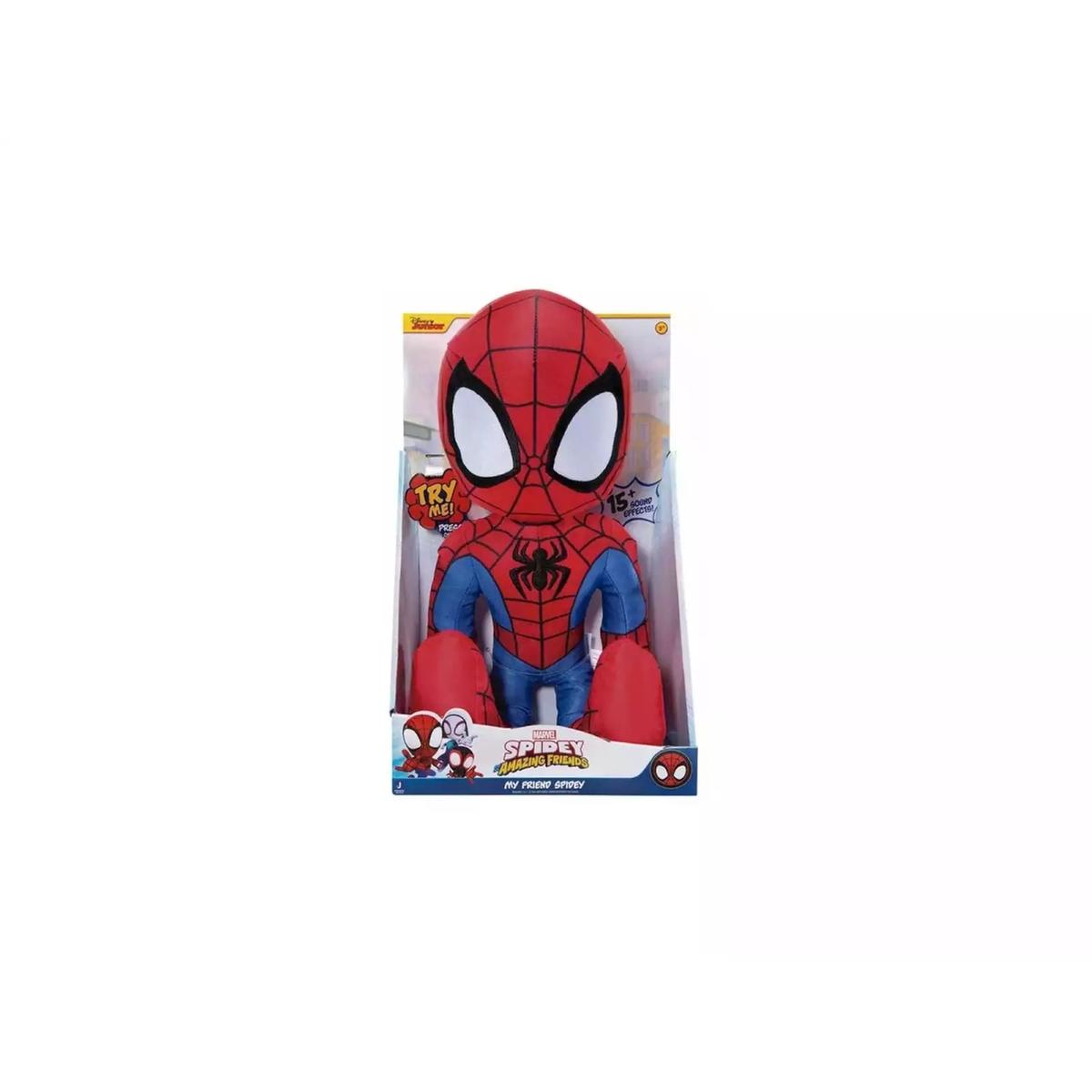 Toy Partner - Spider-man - Figura de acción Spidey 40 cm con sonidos ㅤ, Playskool Heroes