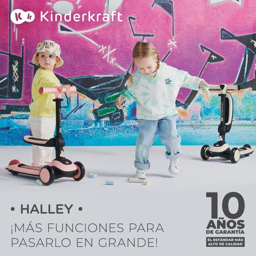 Kinderkraft - Patinete Tri-scooter Halley Blanco