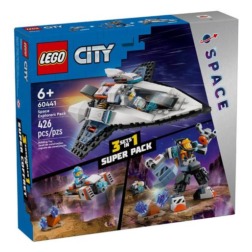 LEGO City - Pack de Exploradores del Espacio 3 en 1 - 60441