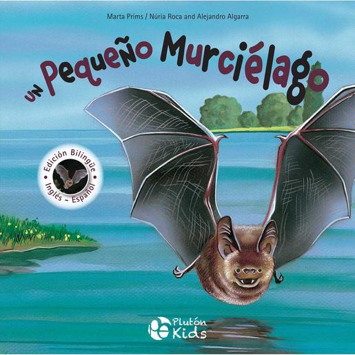 plutón ediciones - Libro Un Pequeño Murciélago: Serie Grandes y Pequeños ㅤ