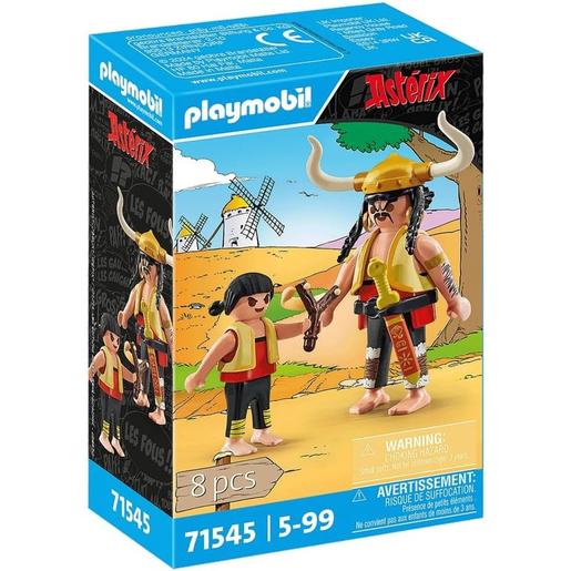 Playmobil - Asterix: Sopalajo De Arrierez Y Torrezno ㅤ