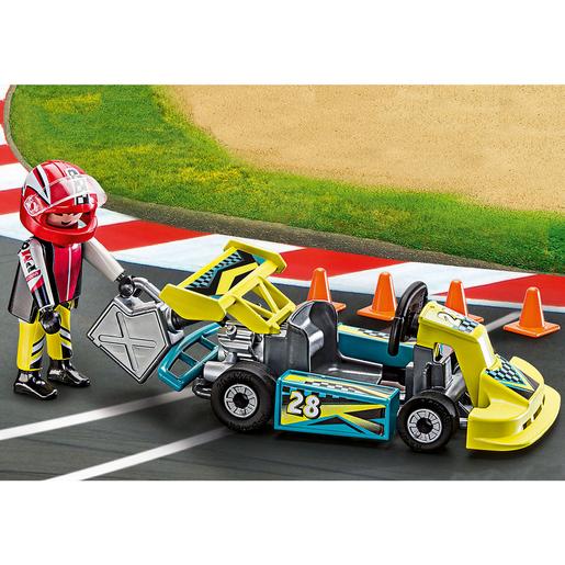 Playmobil - Maletín Go Kart - 9322