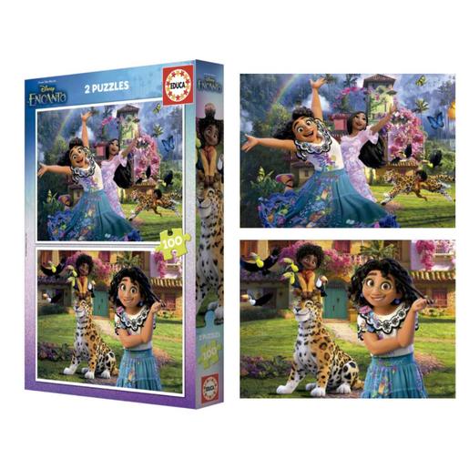 Educa Borrás - Disney - 2 puzzles de Encanto 100 piezas