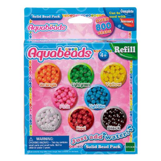 Aquabeads - 800 Abalorios de 8 Colores