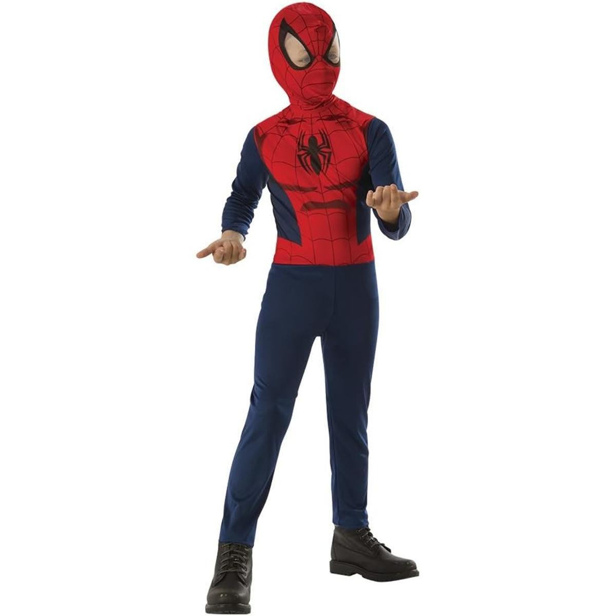 Marvel - Disfraz de Spider-Man para adultos, disfraz de superhéroe de  Spiderman para Halloween, con licencia oficial