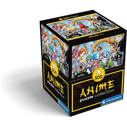 Clementoni - Puzzle cubo One Piece de 500 piezas edición especial ㅤ