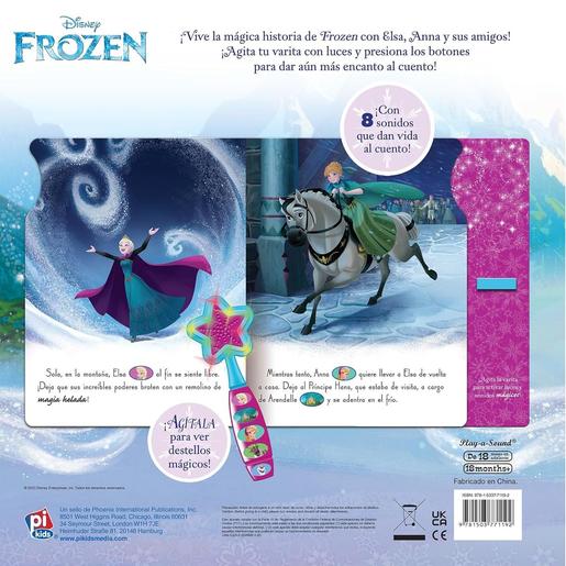 Disney - Frozen - Libro de magia con varita mágica ㅤ
