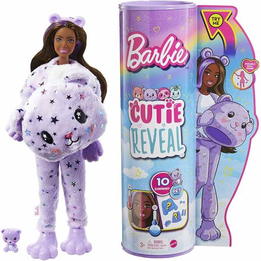 Barbie - Cutie Reveal Fantasia - Muñeca Oso lila