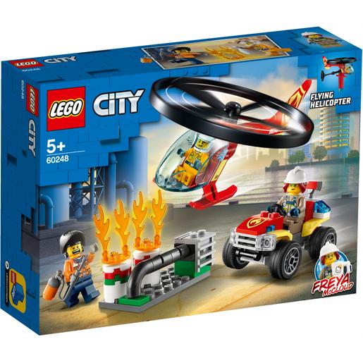 LEGO City - Intervención del Helicóptero de Bomberos - 60248