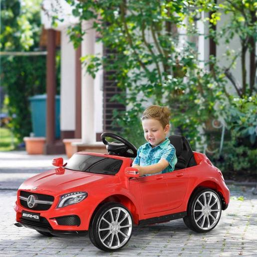Homcom - Coche Eléctrico Infantil Mercedes Benz GLA con mando a distancia, Vehículos de batería