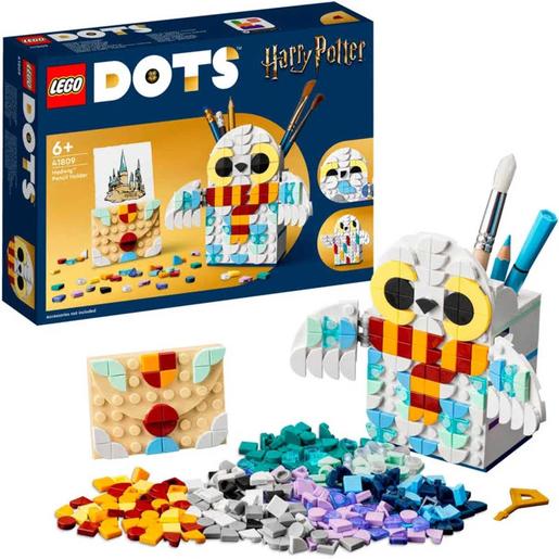 LEGO - Harry Potter - Portalápices Hedwig LEGO Dots, manualidades de Harry Potter, accesorios de escritorio  41809