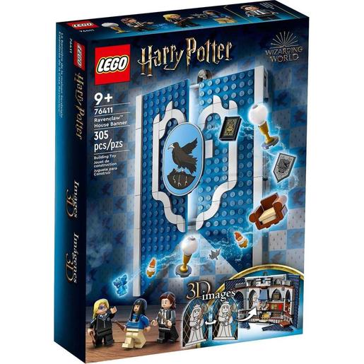LEGO - Harry Potter - Estandarte de Casa Ravenclaw y Mini Figuras LEGO Harry Potter, 76411