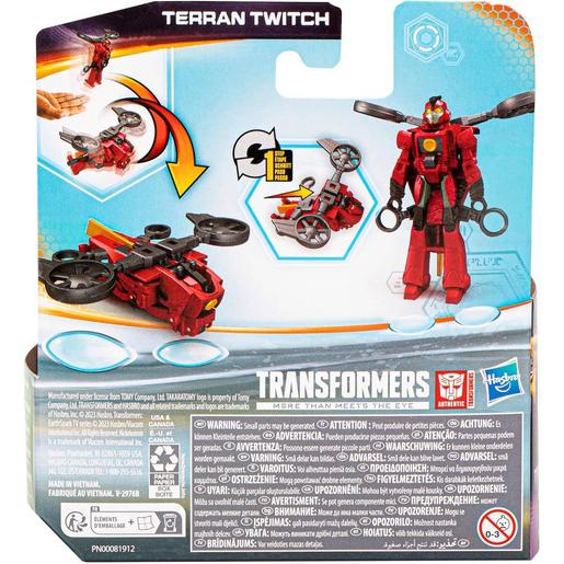 Transformers - Figura de acción robot transformable de 4 pulgadas ㅤ