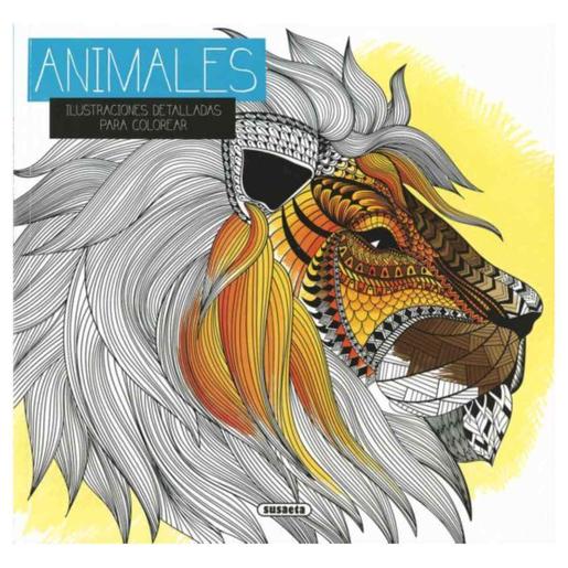 Animales. Ilustraciones detalladas para colorear