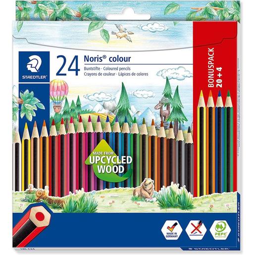 Set de 24 lápices de colores Noris ㅤ