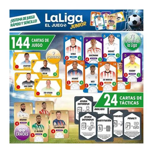 Educa Borras - Juego de mesa Liga Junior 2022-2023, estrategia de fútbol para niños y niñas ㅤ