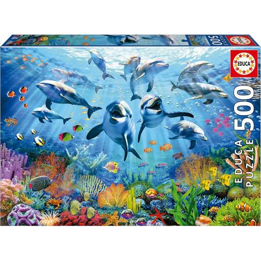 Educa Borras - Puzzle Fiesta Oceánica 500 Piezas ㅤ