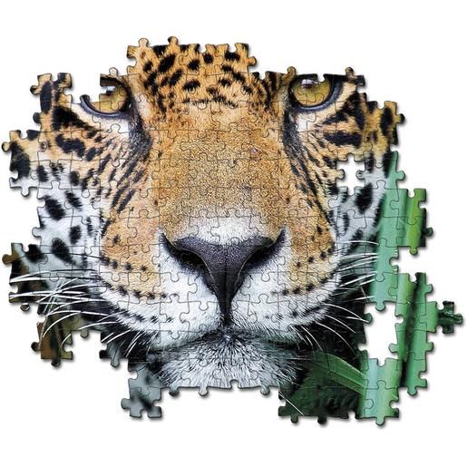 Clementoni - Puzzle de 500 piezas con imagen de Jaguar en la Jungla ㅤ
