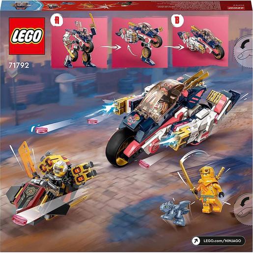 LEGO Ninjago - Moto de carreras transformable en meca de Sora - 71792