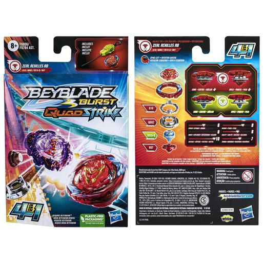 Hasbro - Beyblade - Beyblade Quad Strike: juego y batalla de trompos surtidos (Varios modelos) ㅤ