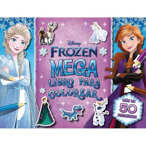 Disney - Frozen - Megalibro para colorear con actividades ㅤ