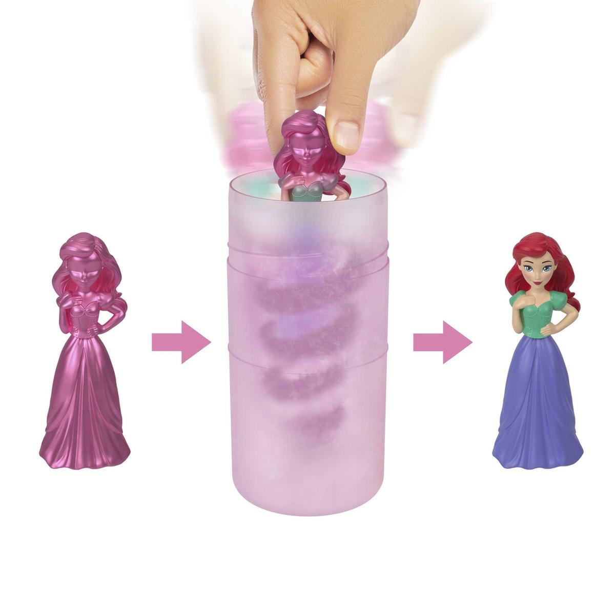 Mattel - Muñeca princesa Minis Color Reveal con accesorios sorpresa (Varios  modelos) ㅤ, Disney