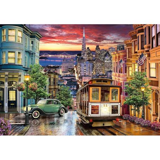 Clementoni - Puzzle de 1000 piezas de la colección San Francisco ㅤ