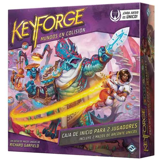 KeyForge - Mundos en Colisión Caja de Inicio Para 2 - Juego de Cartas