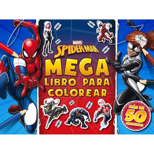 Disney - Spider-man - Fiesta de colores: Megalibro para colorear ㅤ