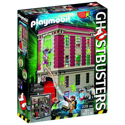 Playmobil - Cuartel Parque Bomberos Ghostbusters - 9219