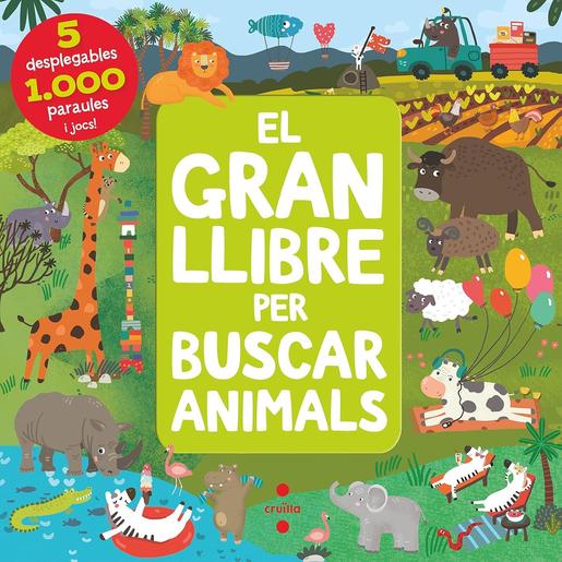 El Gran Llibre Per Buscar Animals en Catalan ㅤ