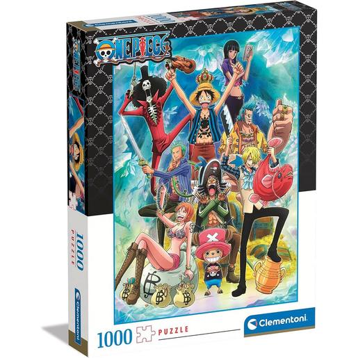 Clementoni - Puzzle de 1000 piezas One Piece ㅤ