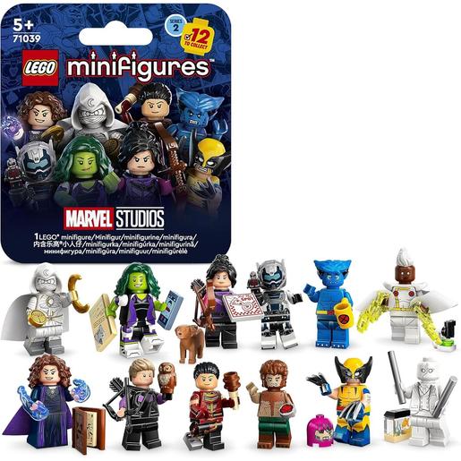 LEGO - Hulk - Minifiguras Marvel 2ª edición, 1 de 12 personajes icónicos de Disney+ para coleccionar en cada bolsa misteriosa (Varios modelos) 66371039