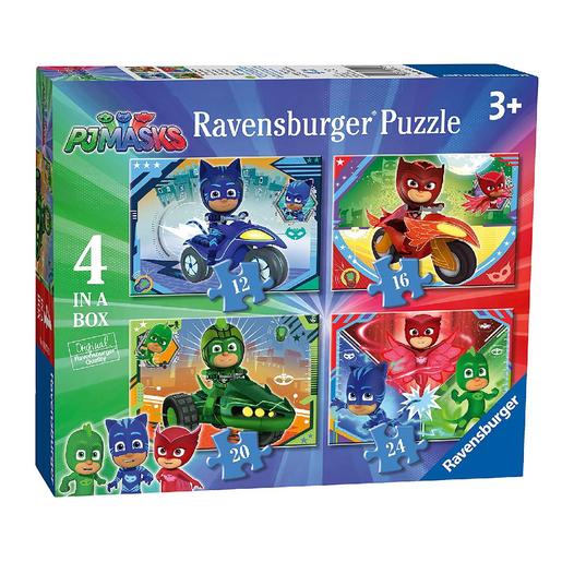Ravensburger - PJ Masks - Pack 4 puzzles progresivos
