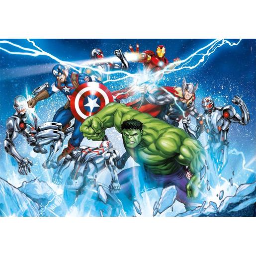 Clementoni - Puzzle infantil de 104 piezas de los Avengers ㅤ