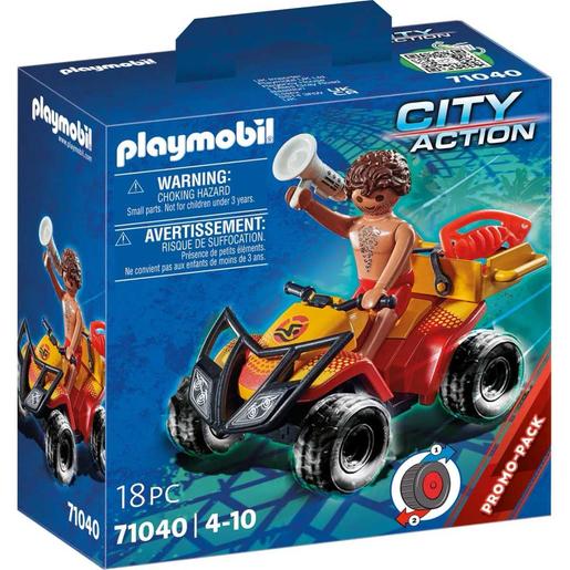 Playmobil - Quad de rescate Playmobil City Action ㅤ