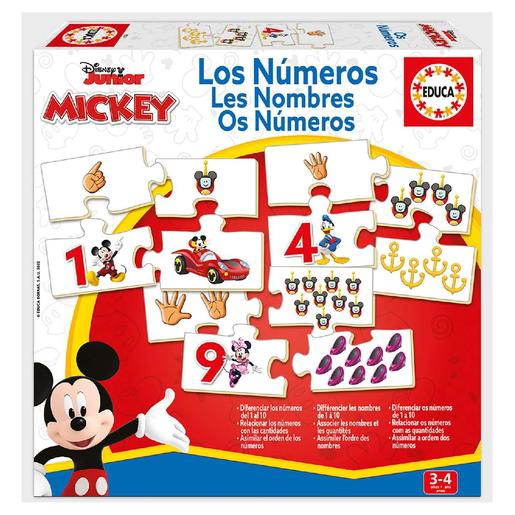 Educa Borrás - Los números - Juego de mesa Mickey and Friends