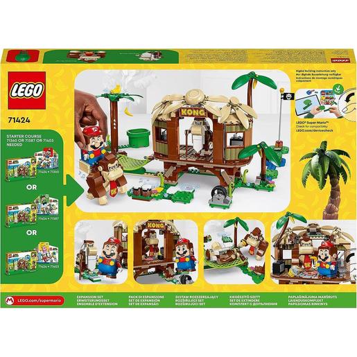 LEGO - Super Mario - Set de expansión: Casa del árbol, juguete para construir combinable con juegos iniciales 71424