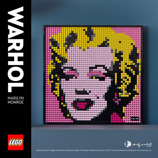 LEGO Art - Andy Warhol's Marilyn Monroe - 31197