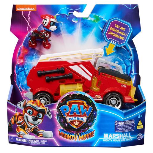 Energía - Patrulla Canina - Camión de bomberos de juguete con figura de  acción de Marshall, luces y sonidos ㅤ, Patrulla Canina