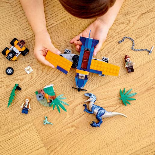 LEGO Jurassic World - Velocirraptor: misión de rescate en Biplano - 75942