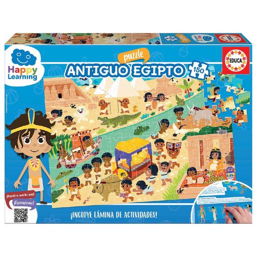 Educa Borrás - Antiguo Egipto - Puzzle 150 piezas Happy Learning