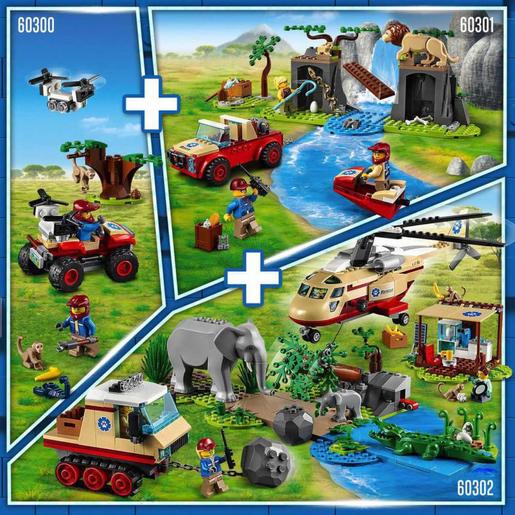 LEGO City - Rescate de la fauna salvaje con todoterreno - 60301
