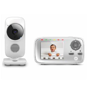 Motorola Nursery VM483 Vigilabebés con Cámara, Visión Nocturna y Comunicación