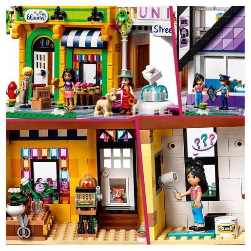 LEGO Friends - Floristería y tienda de diseño del centro - 41732