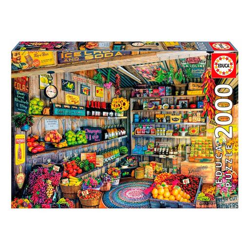Educa Borrás - Tienda de Comestibles - Puzzle 2000 Piezas